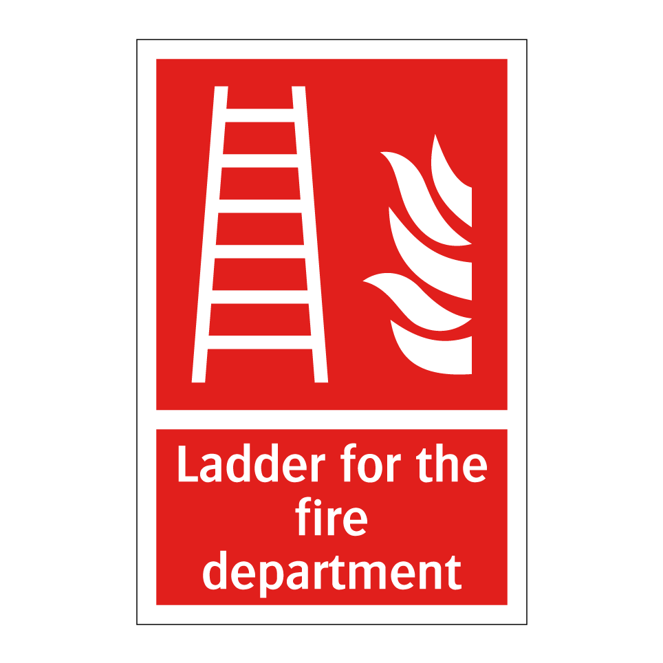 Ladder for the fire department