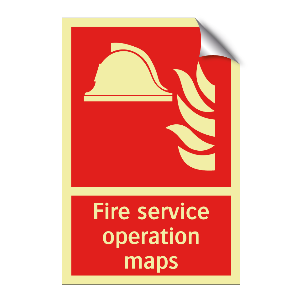 Fire service operation maps