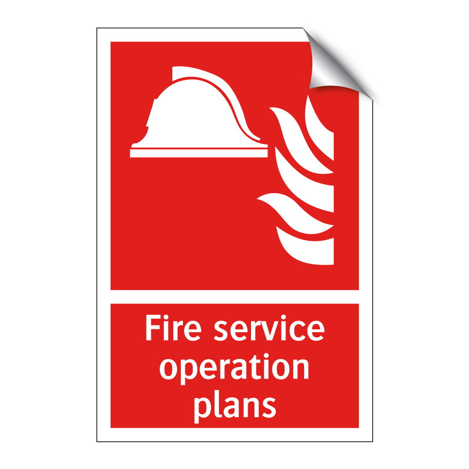 Fire service operation plans