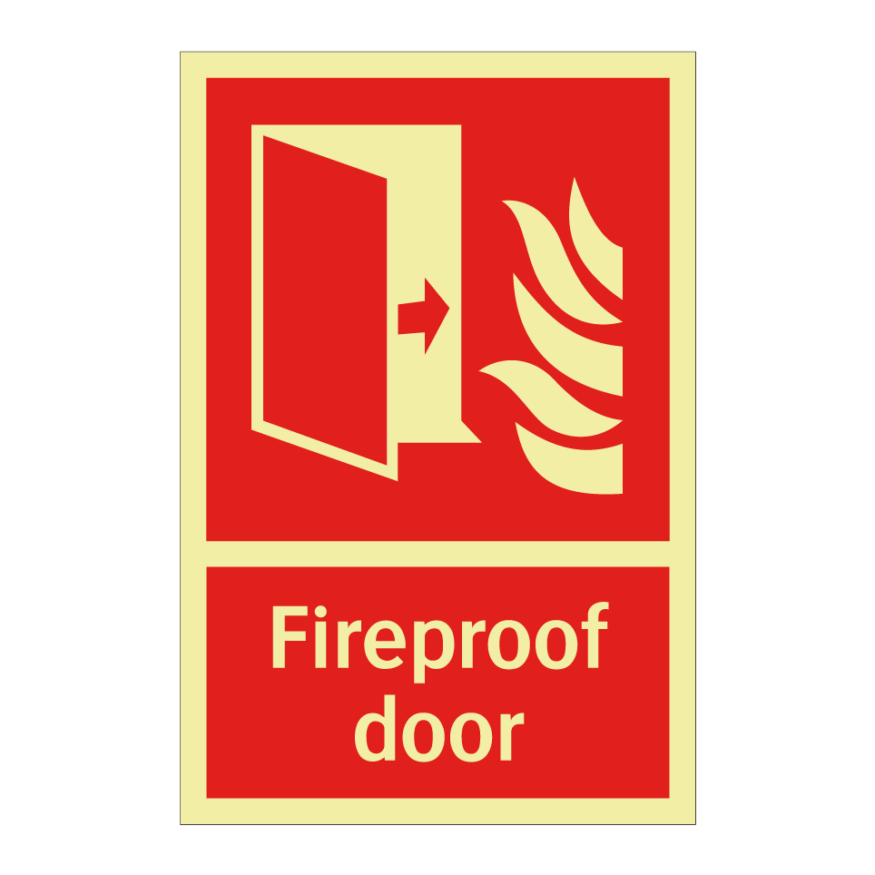 Fireproof door