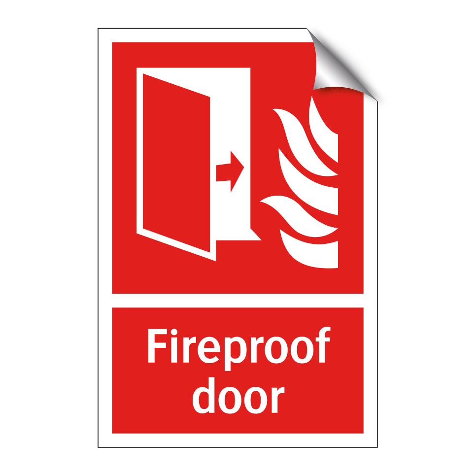 Fireproof door