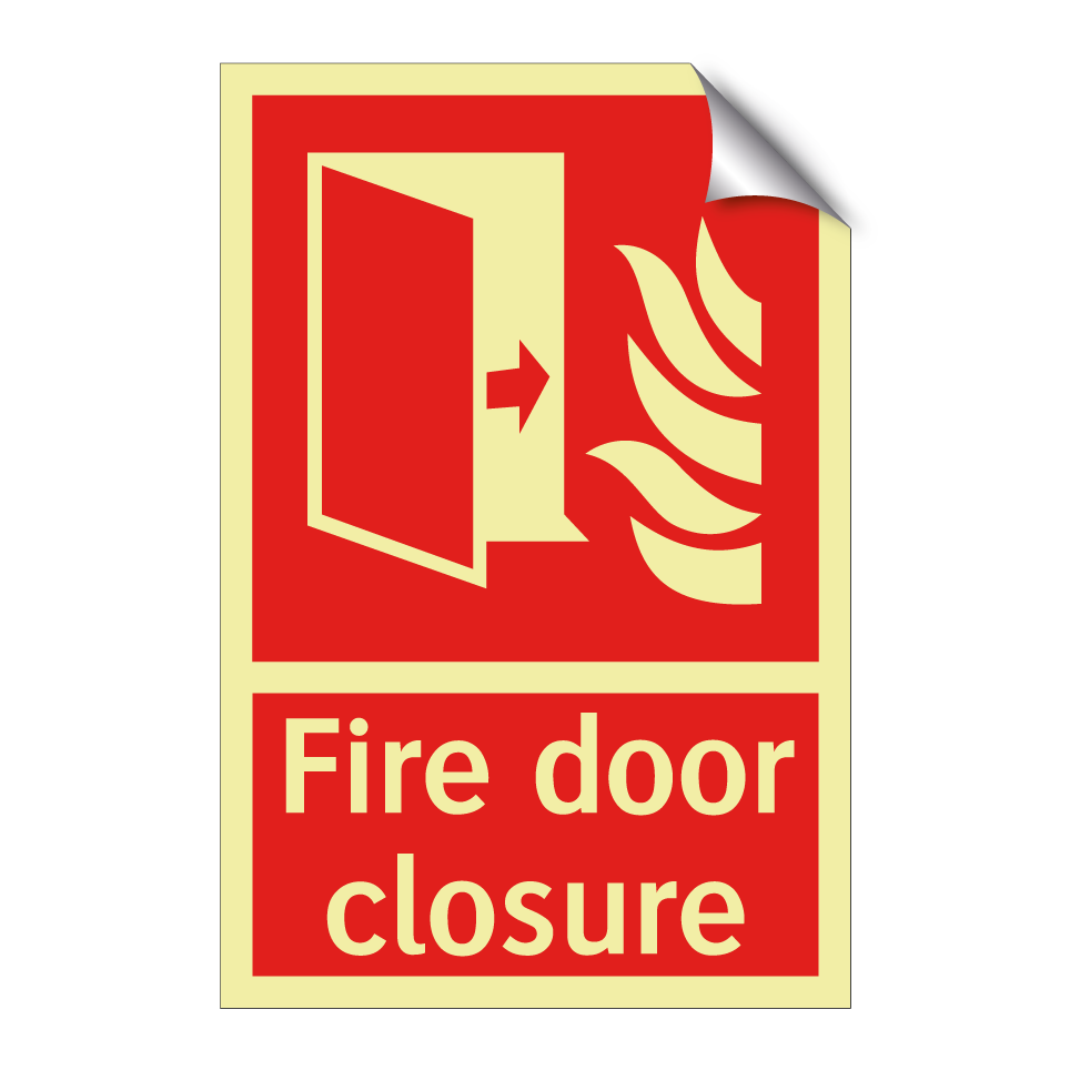 Fire door closure