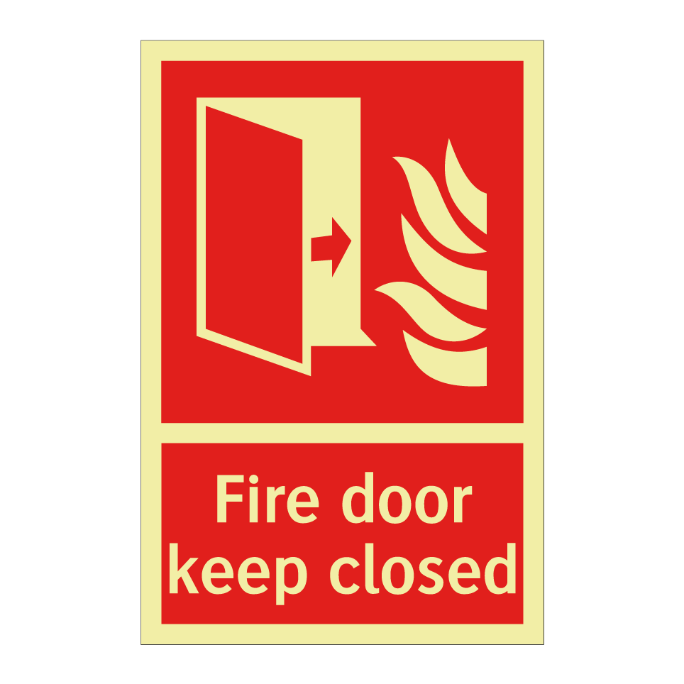 Fire door keep closed