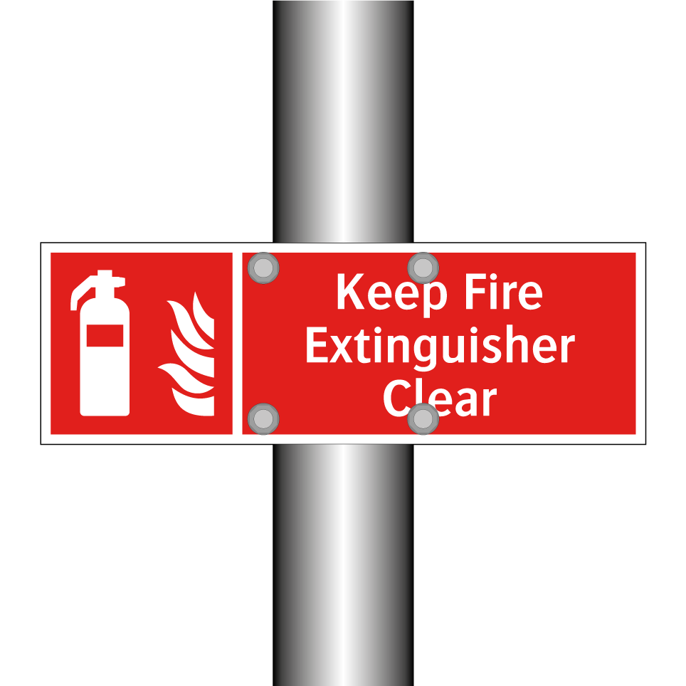 Keep Fire Extinguisher Clear