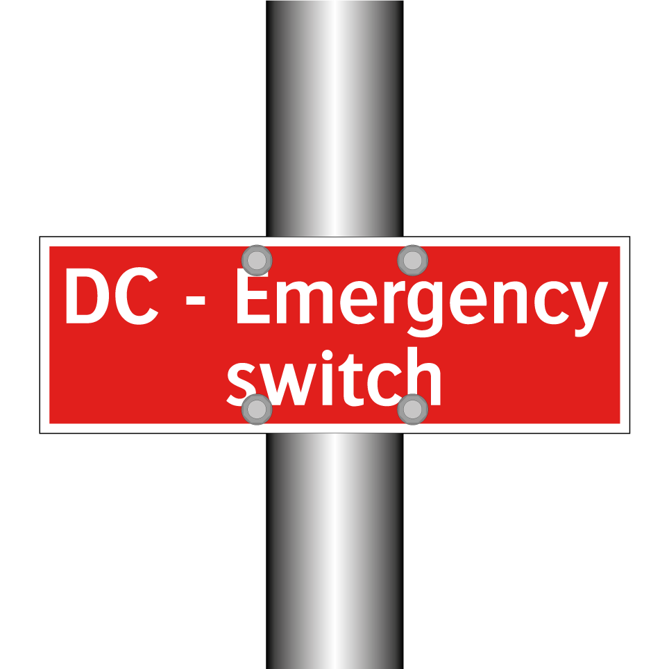 DC - Emergency switch