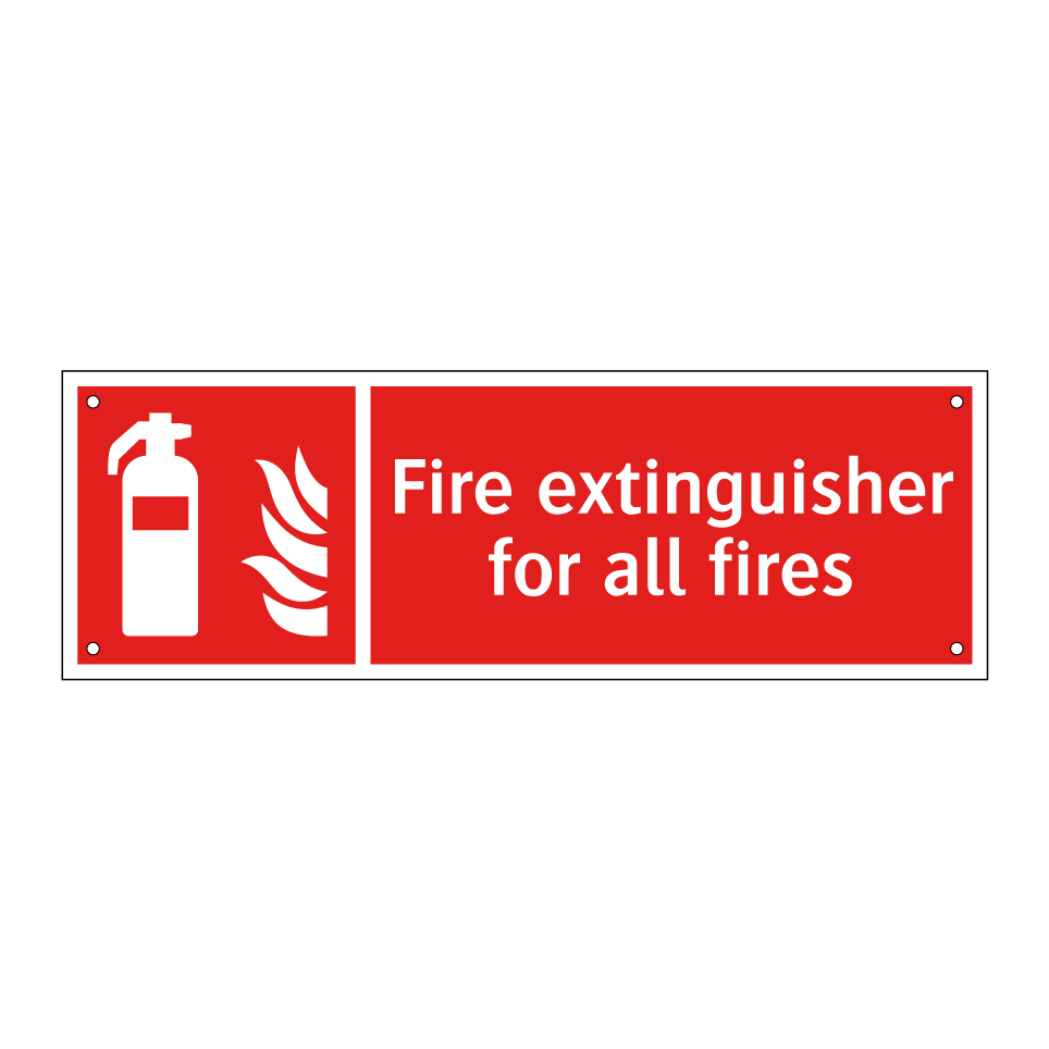 Fire extinguisher for all fires