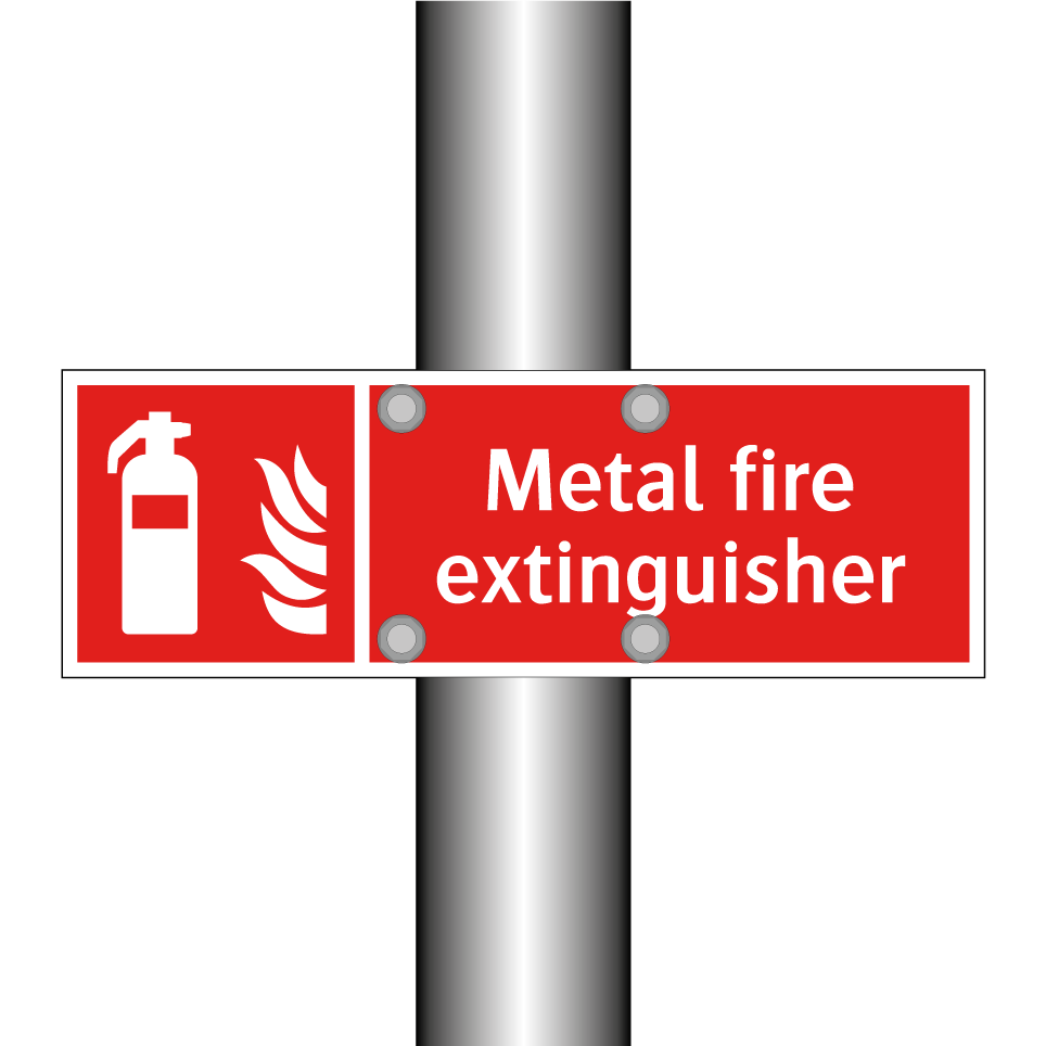 Metal fire extinguisher