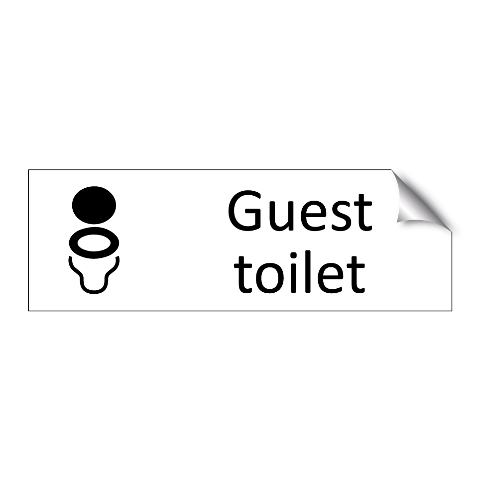 Guest toilet