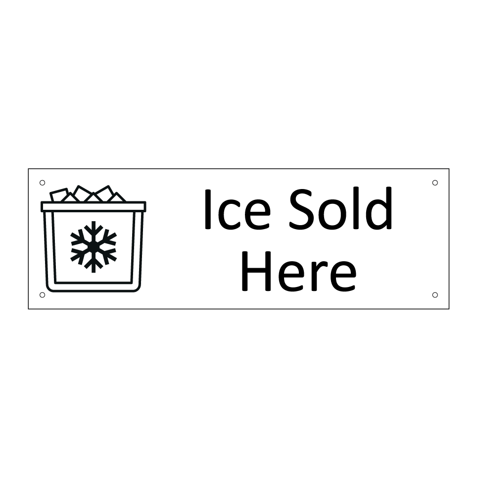 Ice Sold Here