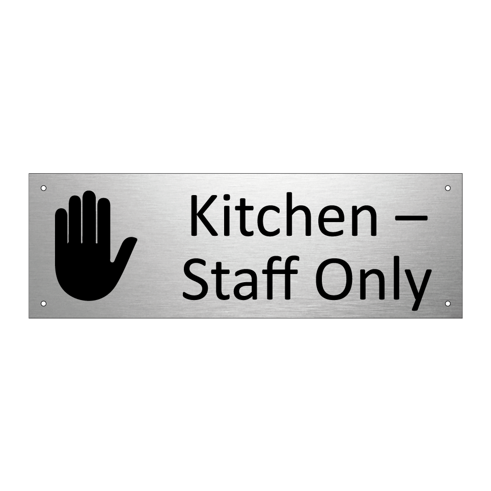 Kitchen – Staff Only