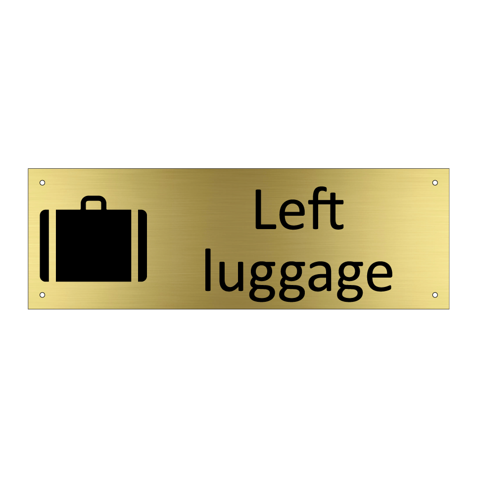 Left luggage