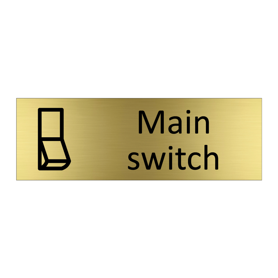 Main switch