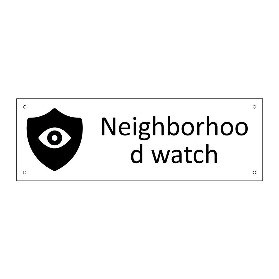 Neighborhood watch