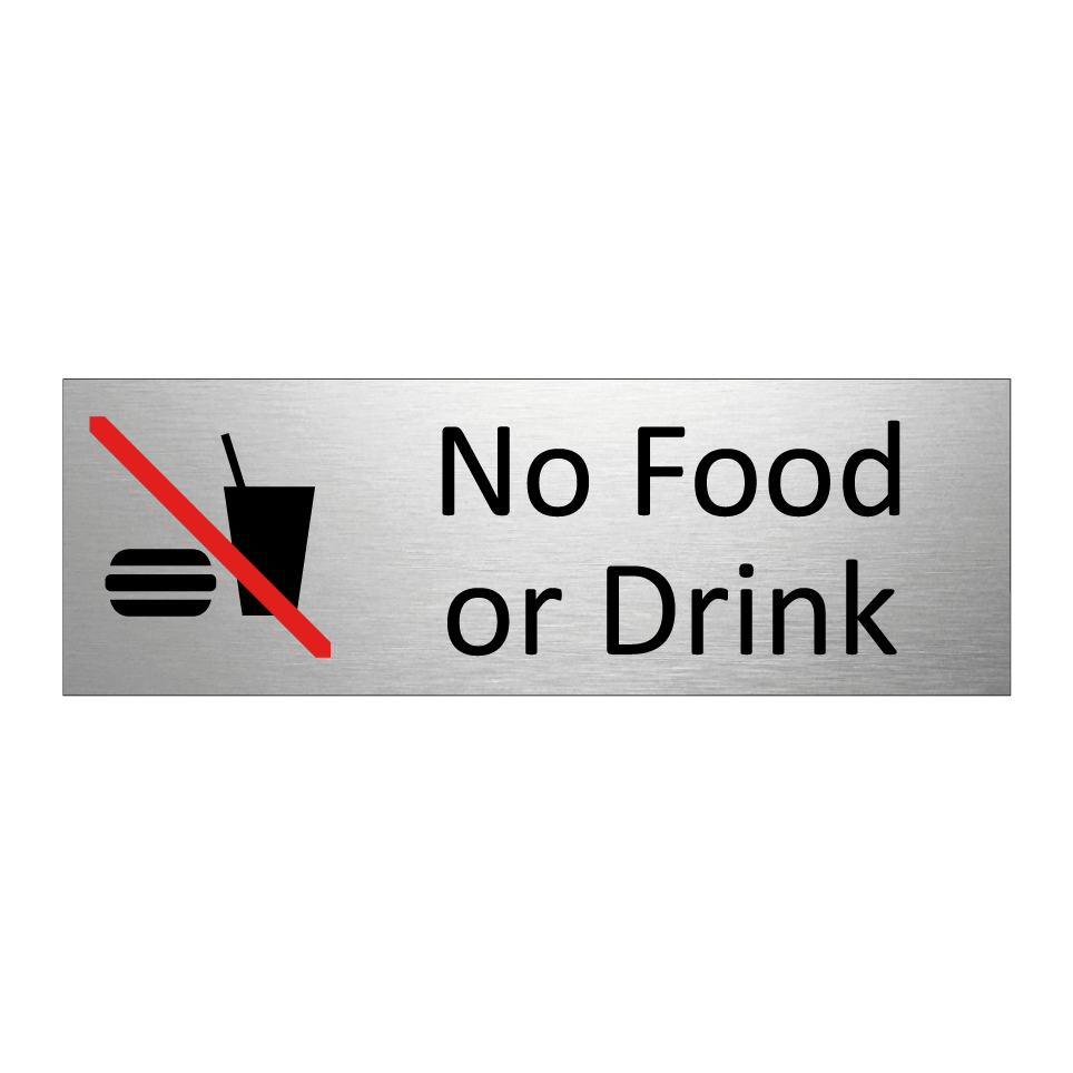 No Food or Drink