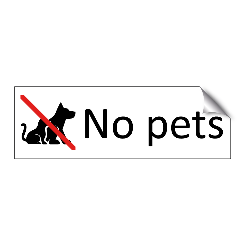 No pets