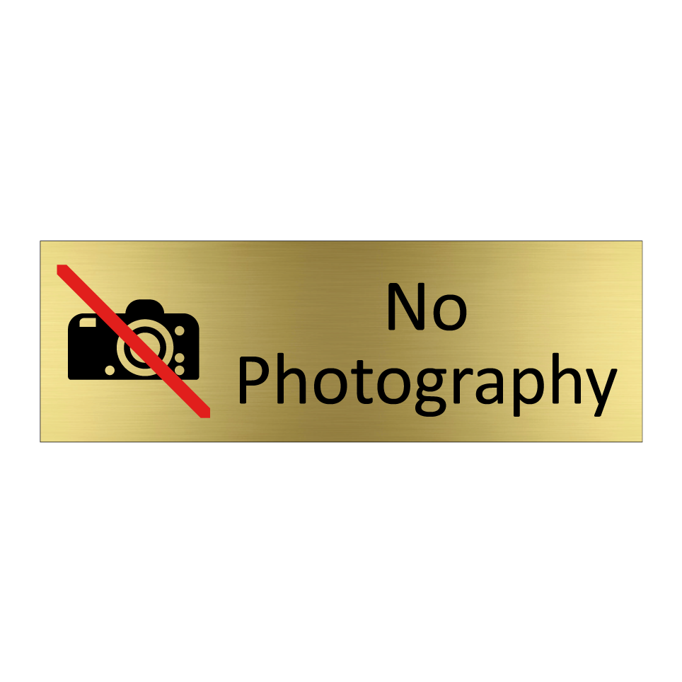 No Photography