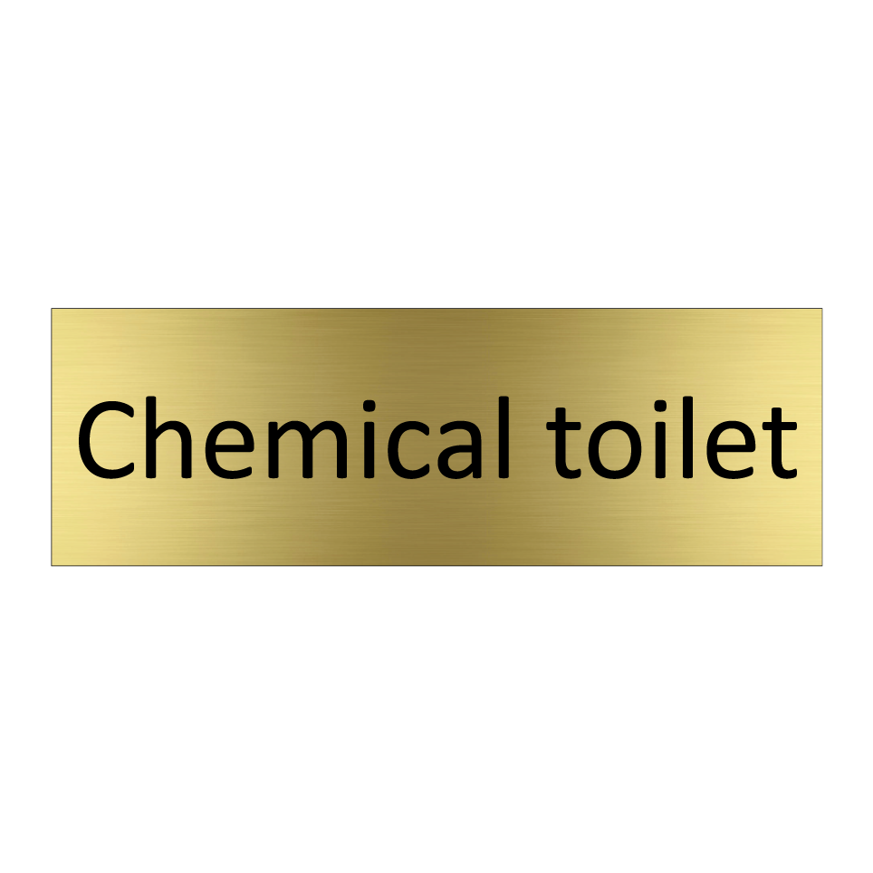 Chemical toilet