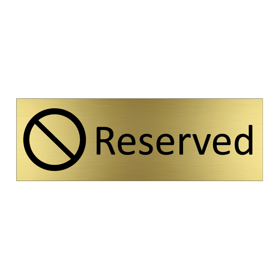 Reserved