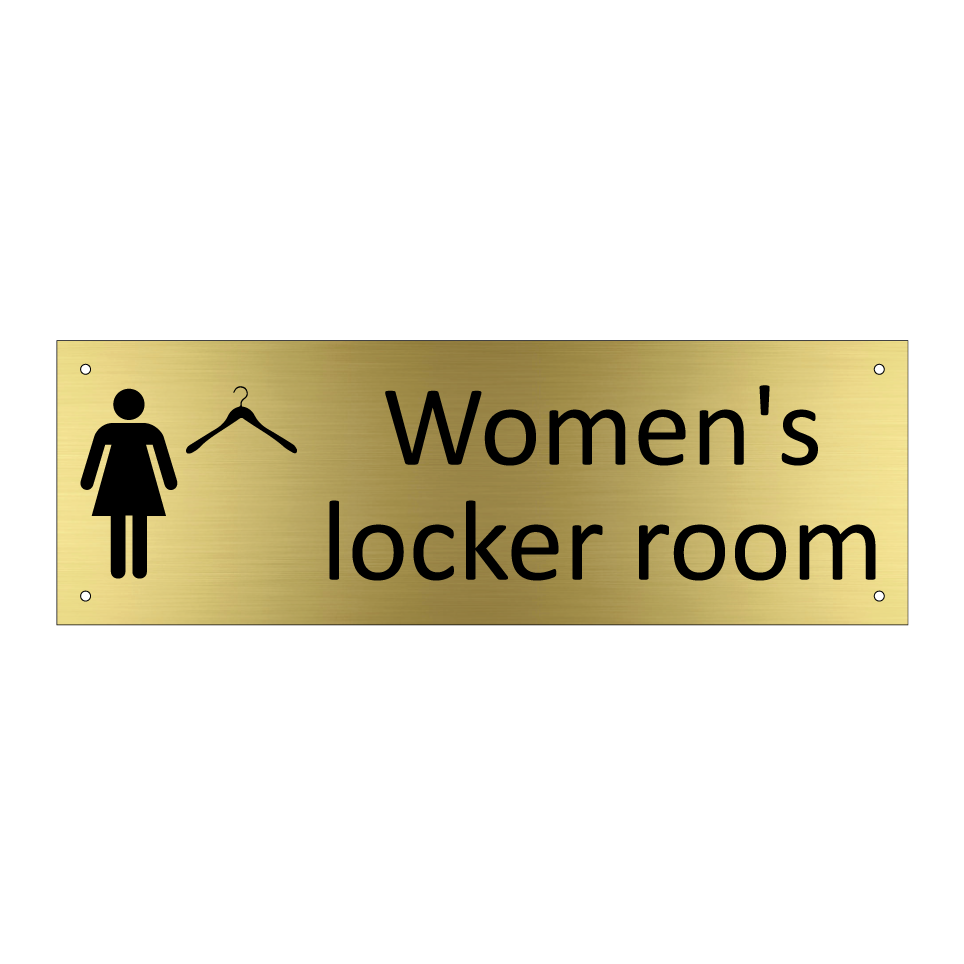 Women's locker room