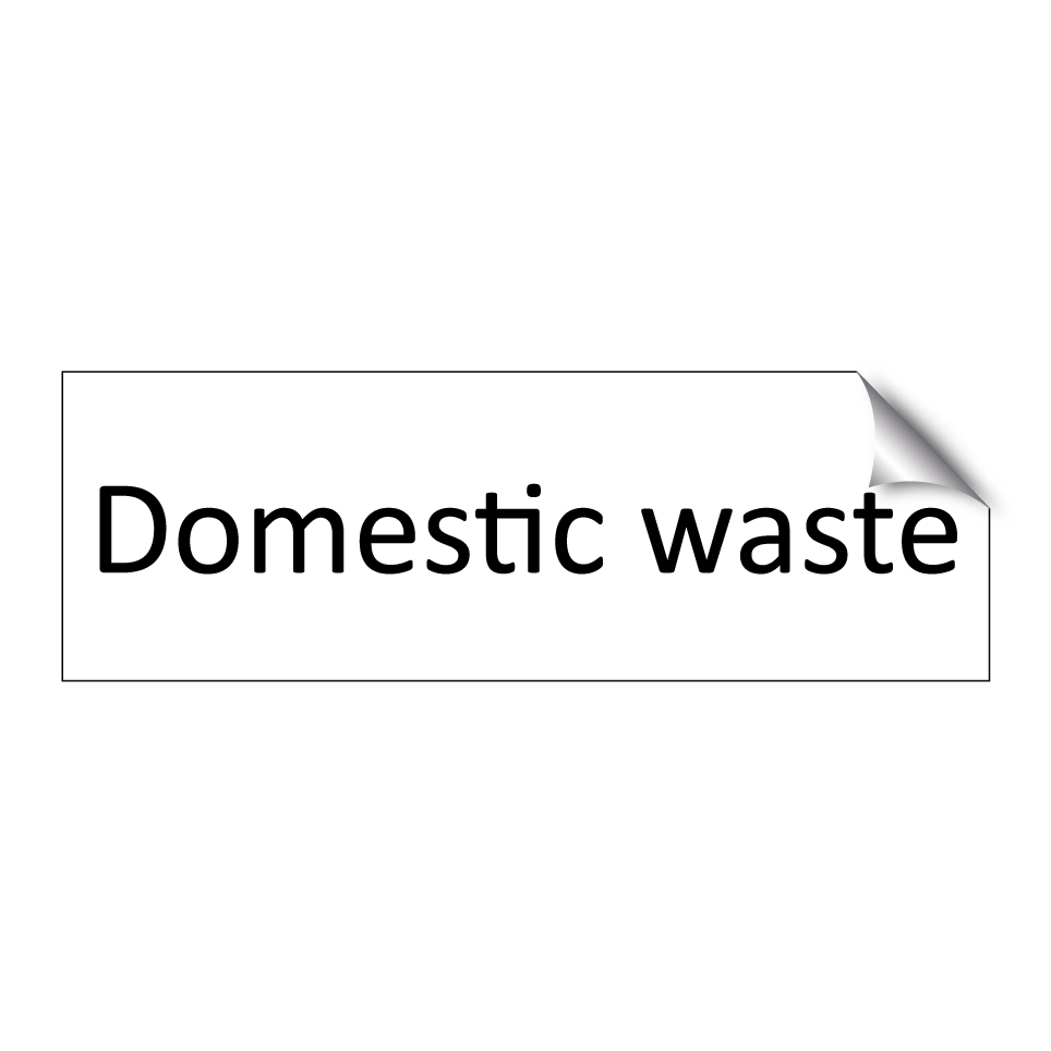Domestic waste