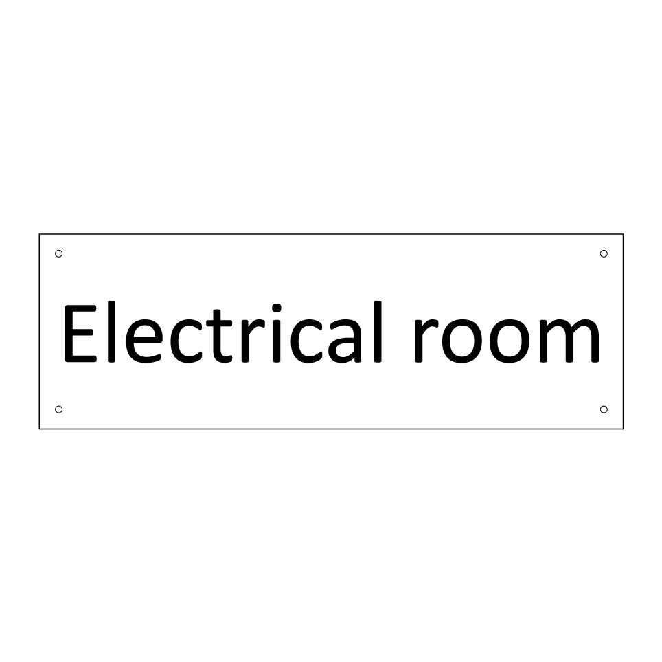 Electrical room
