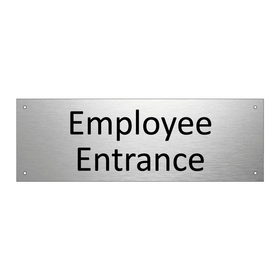 Employee Entrance