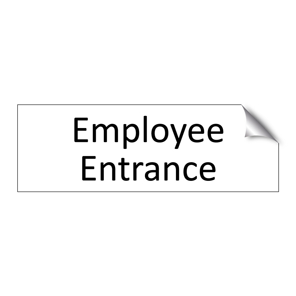 Employee Entrance