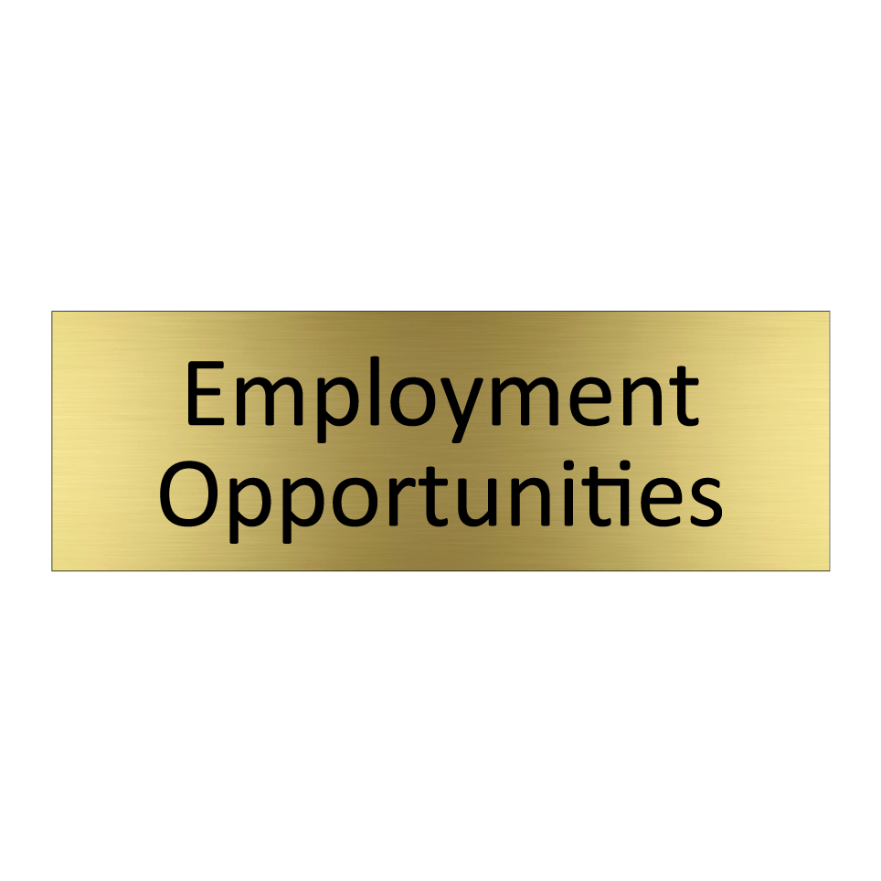 Employment Opportunities
