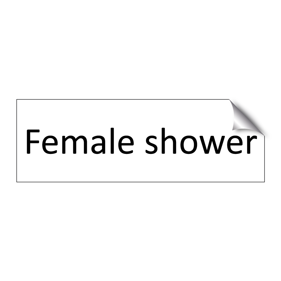 Female shower
