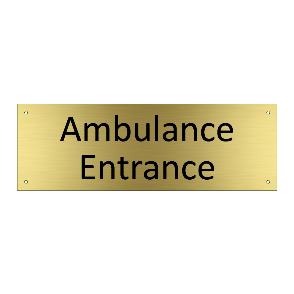 Ambulance Entrance