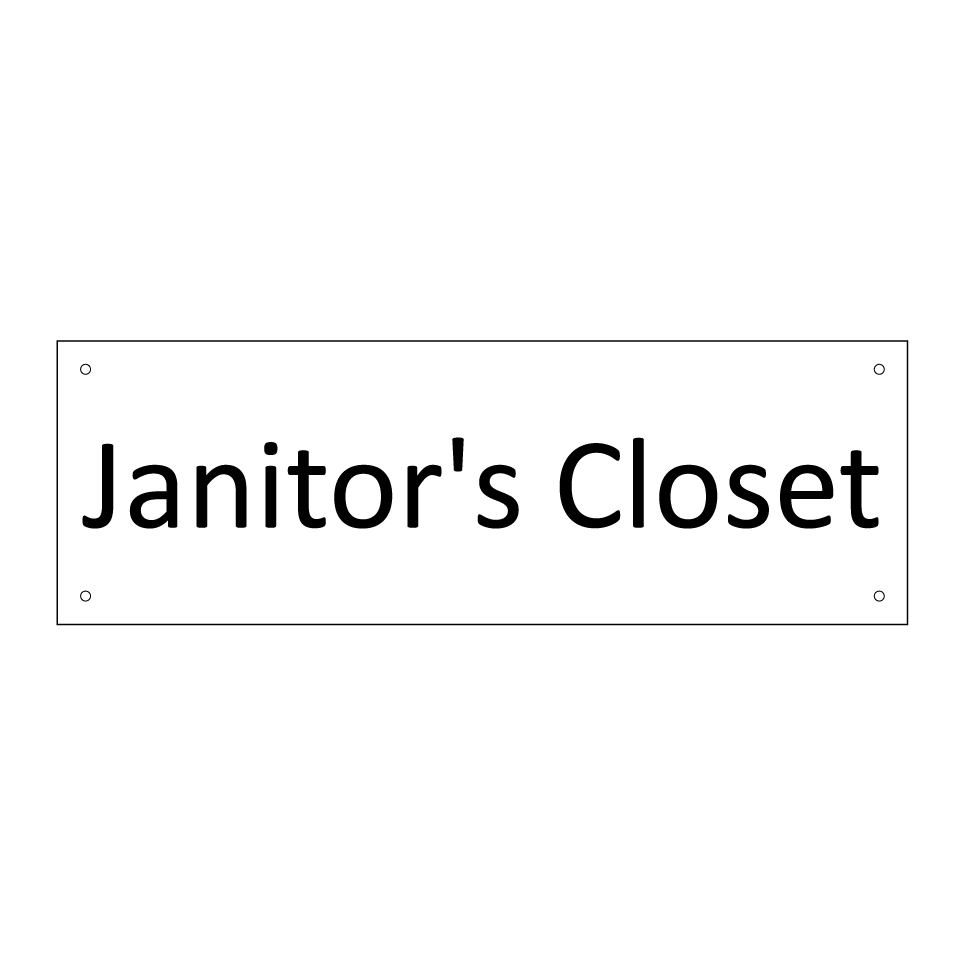 Janitor's Closet