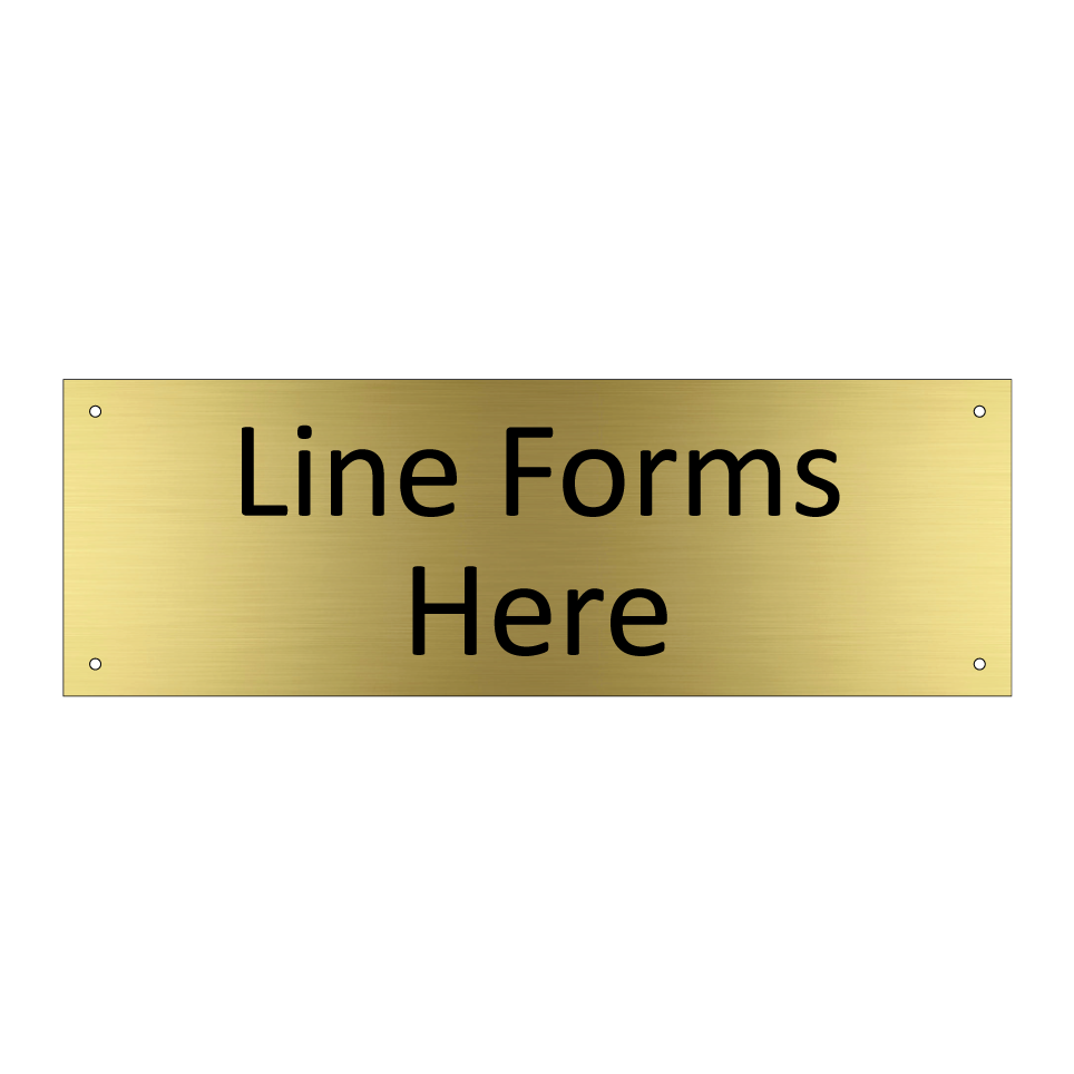 Line Forms Here
