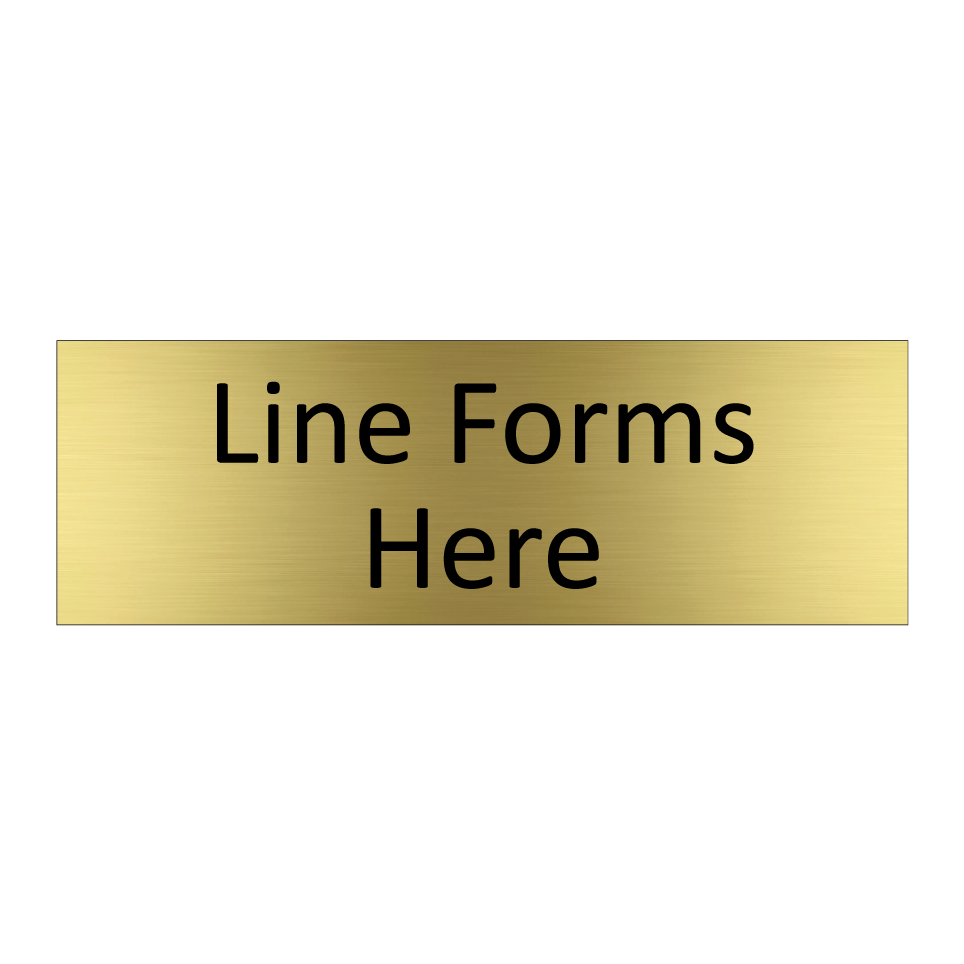 Line Forms Here