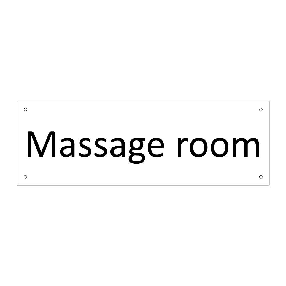 Massage room
