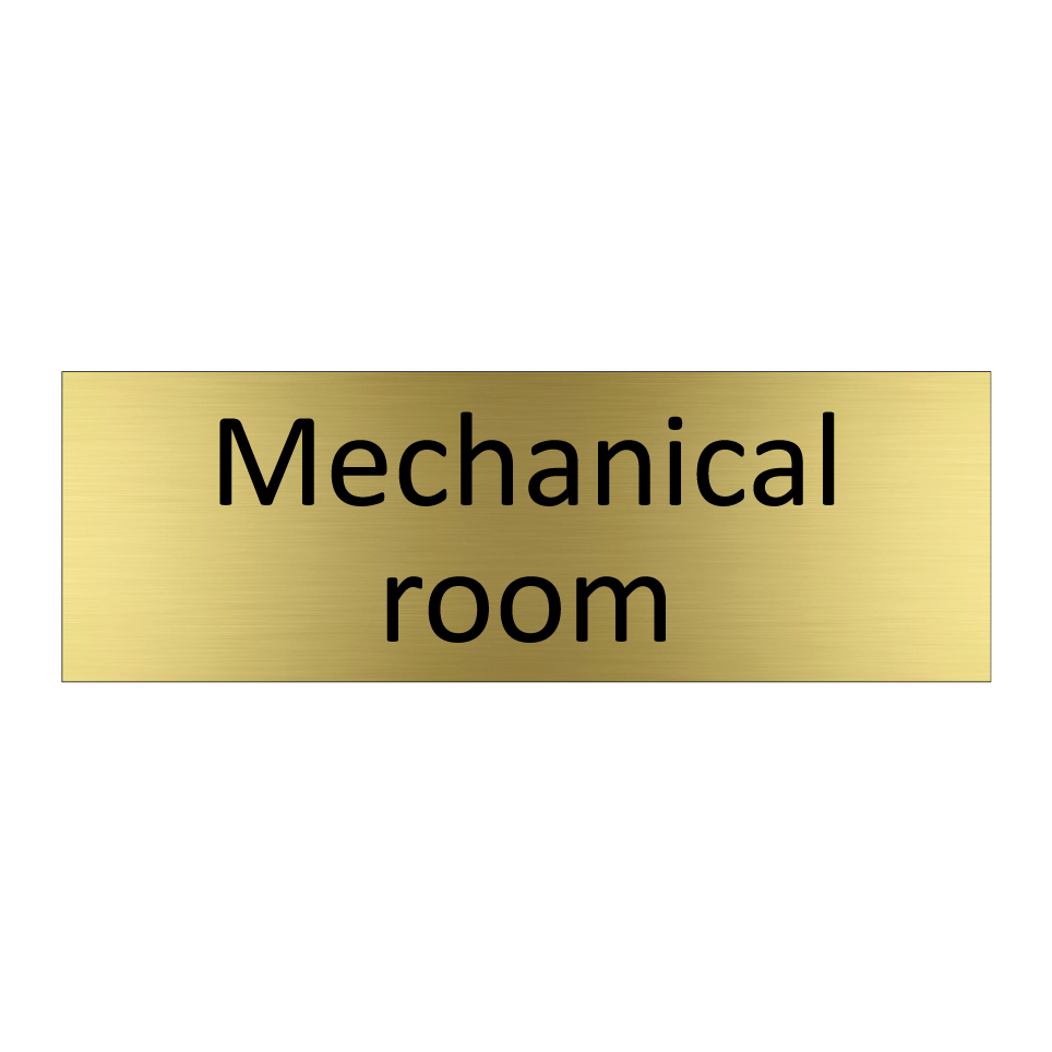 Mechanical room