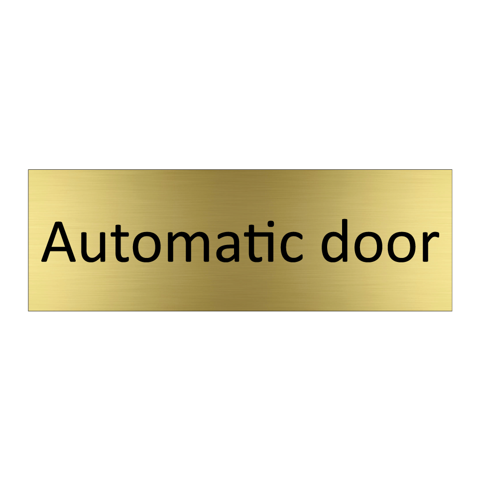 Automatic door