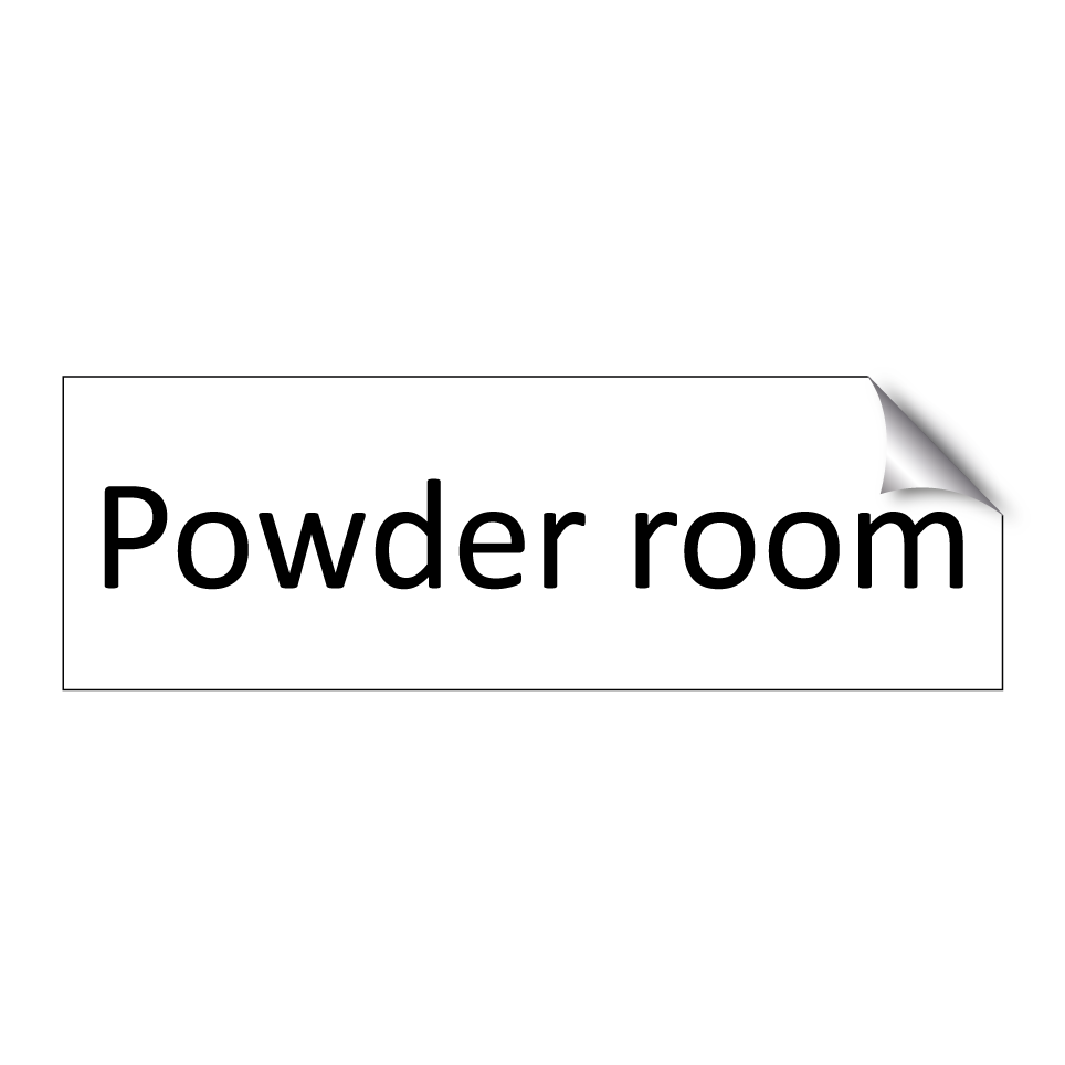 Powder room