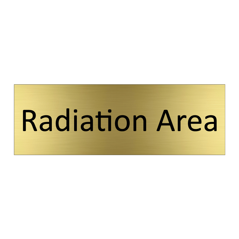 Radiation Area