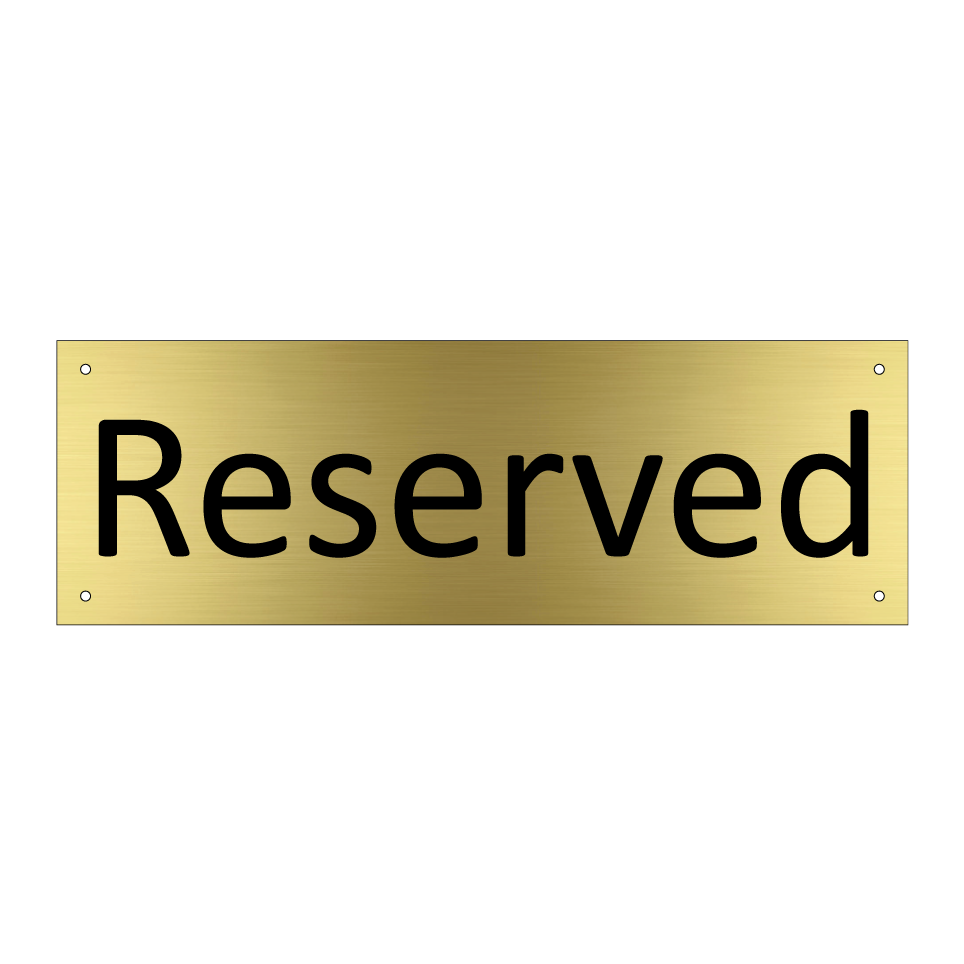 Reserved