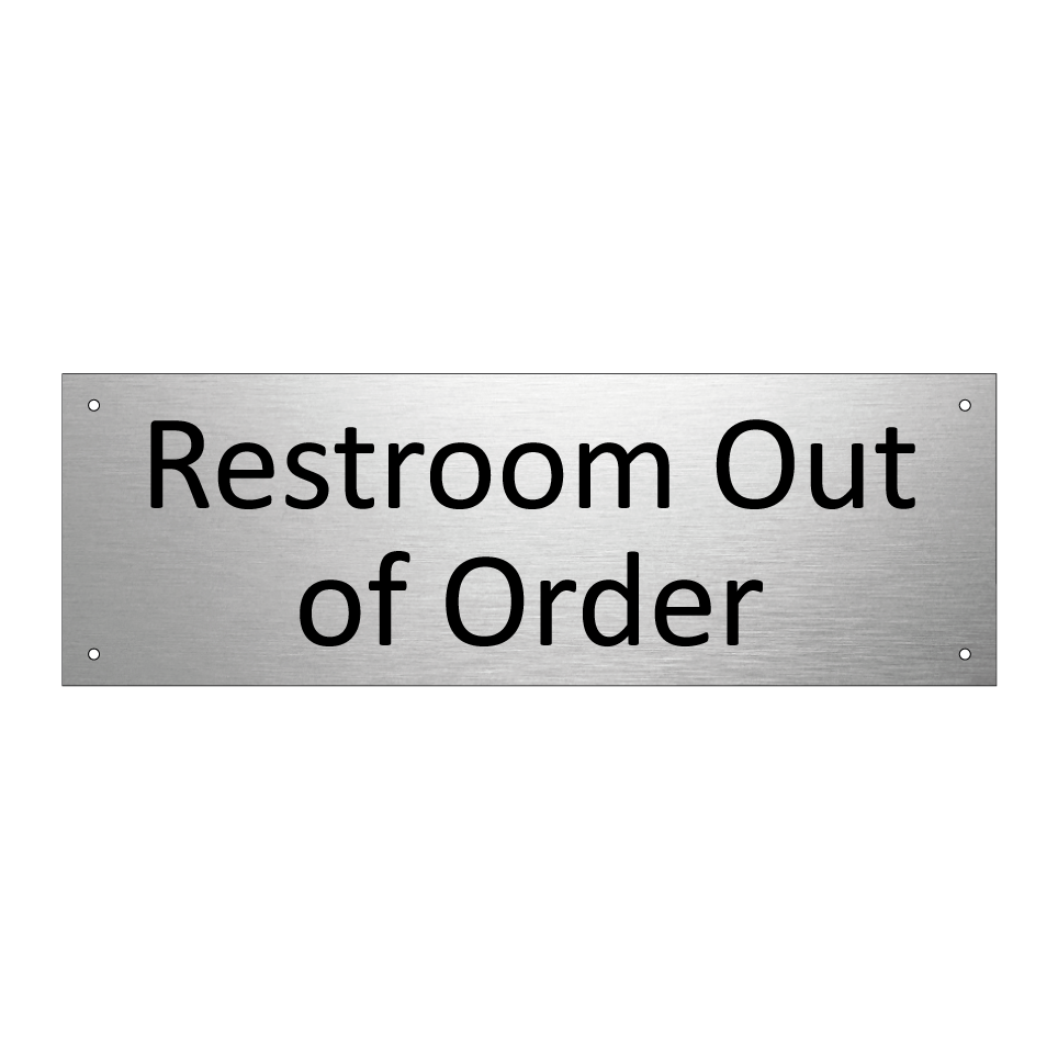 Restroom Out of Order