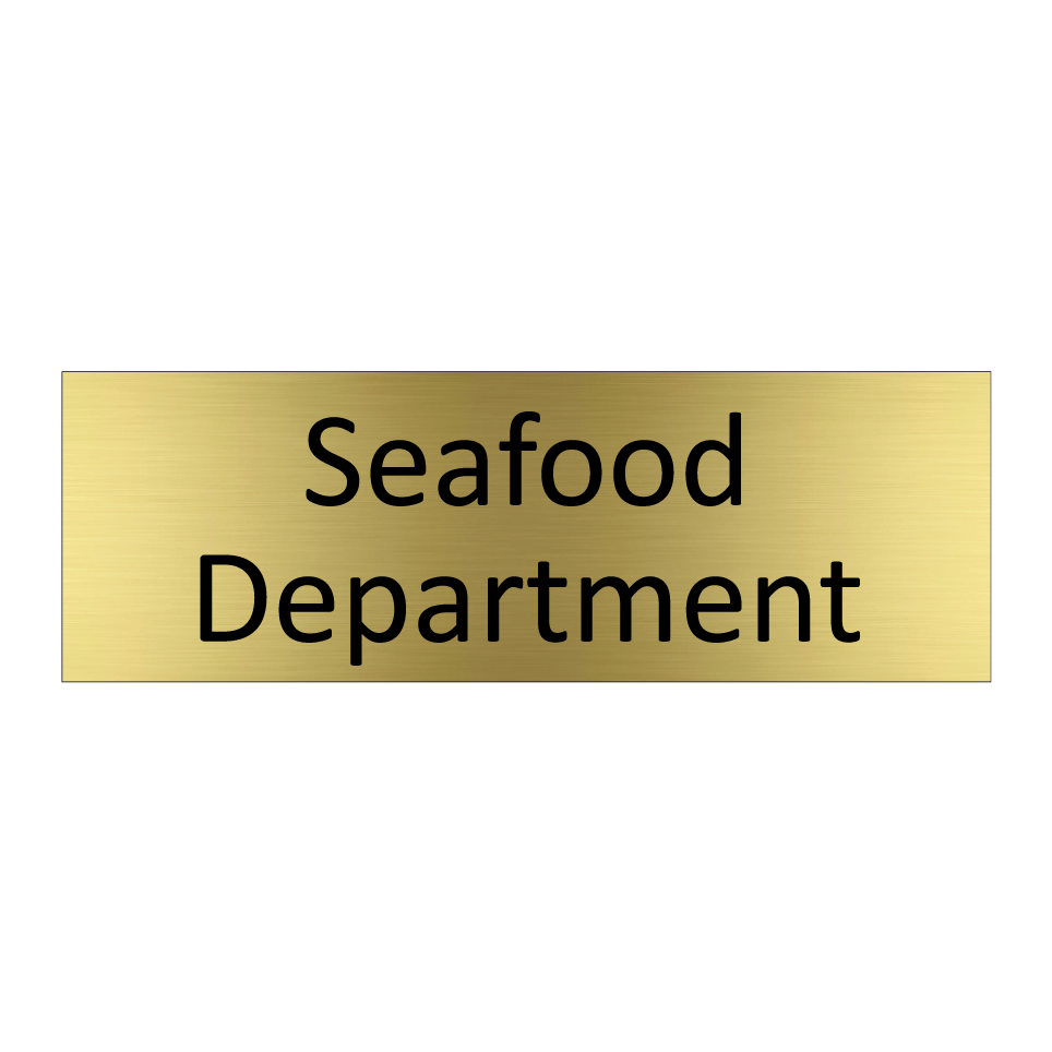 Seafood Department
