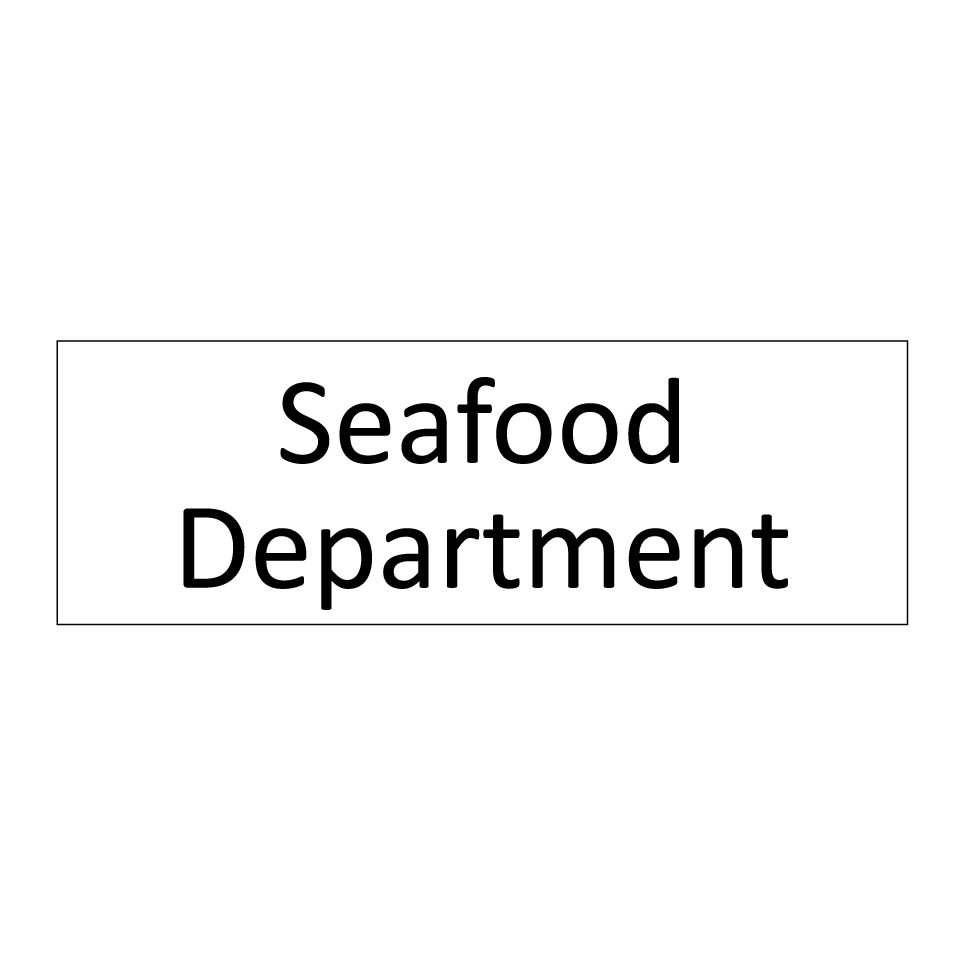 Seafood Department