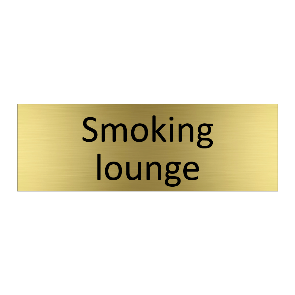 Smoking lounge