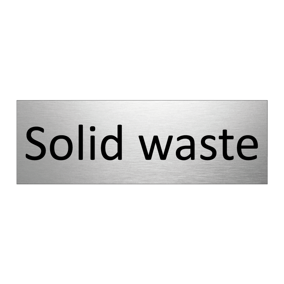 Solid waste