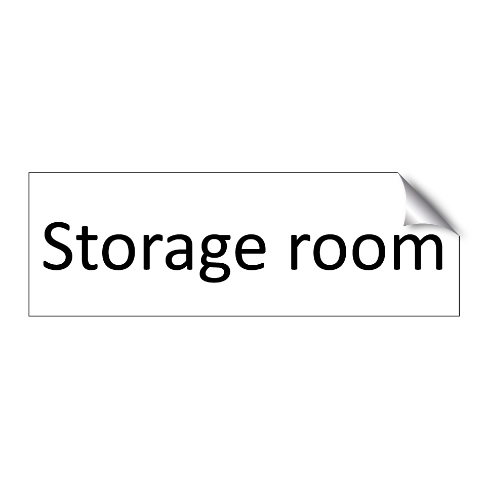 Storage room