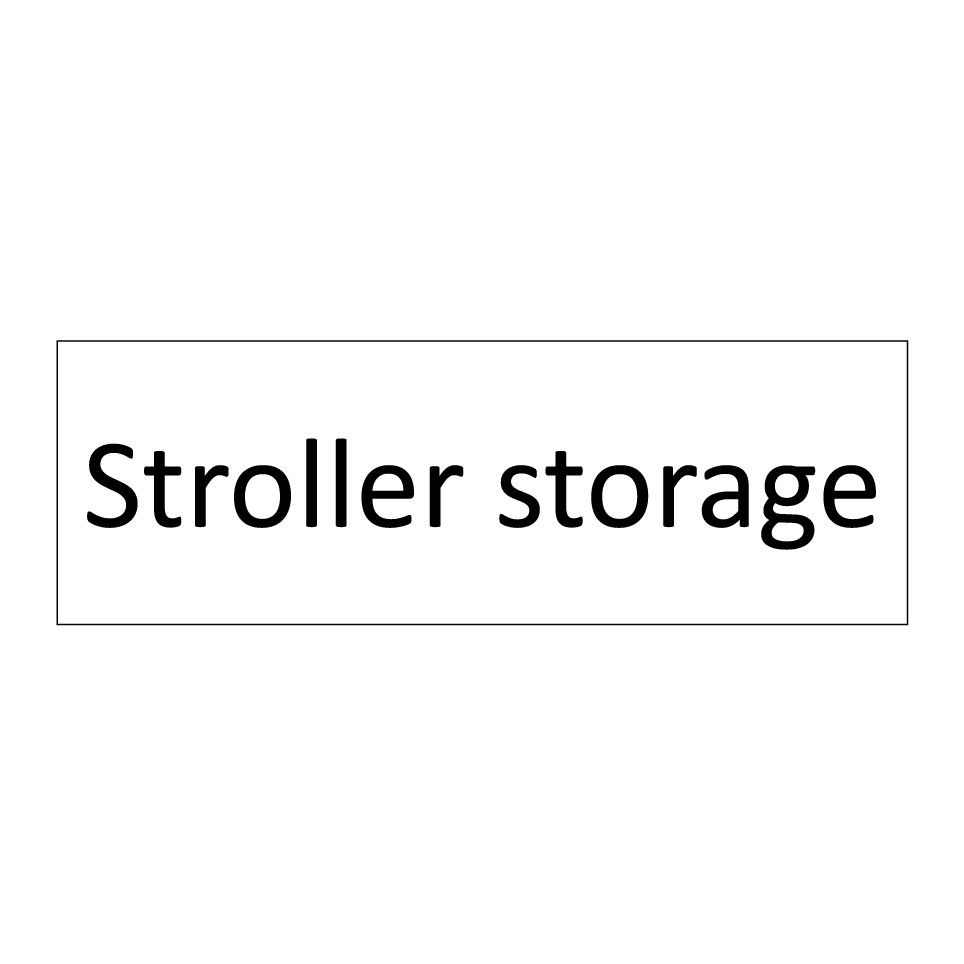 Stroller storage
