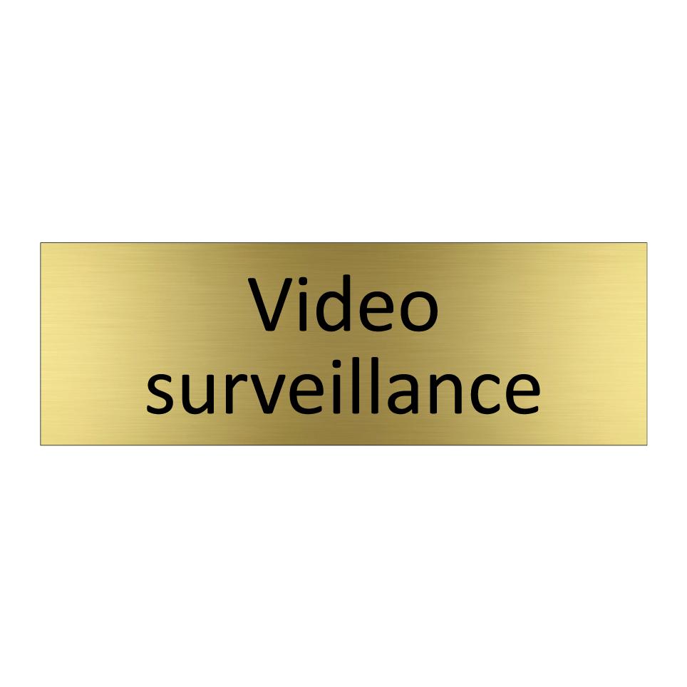 Video surveillance