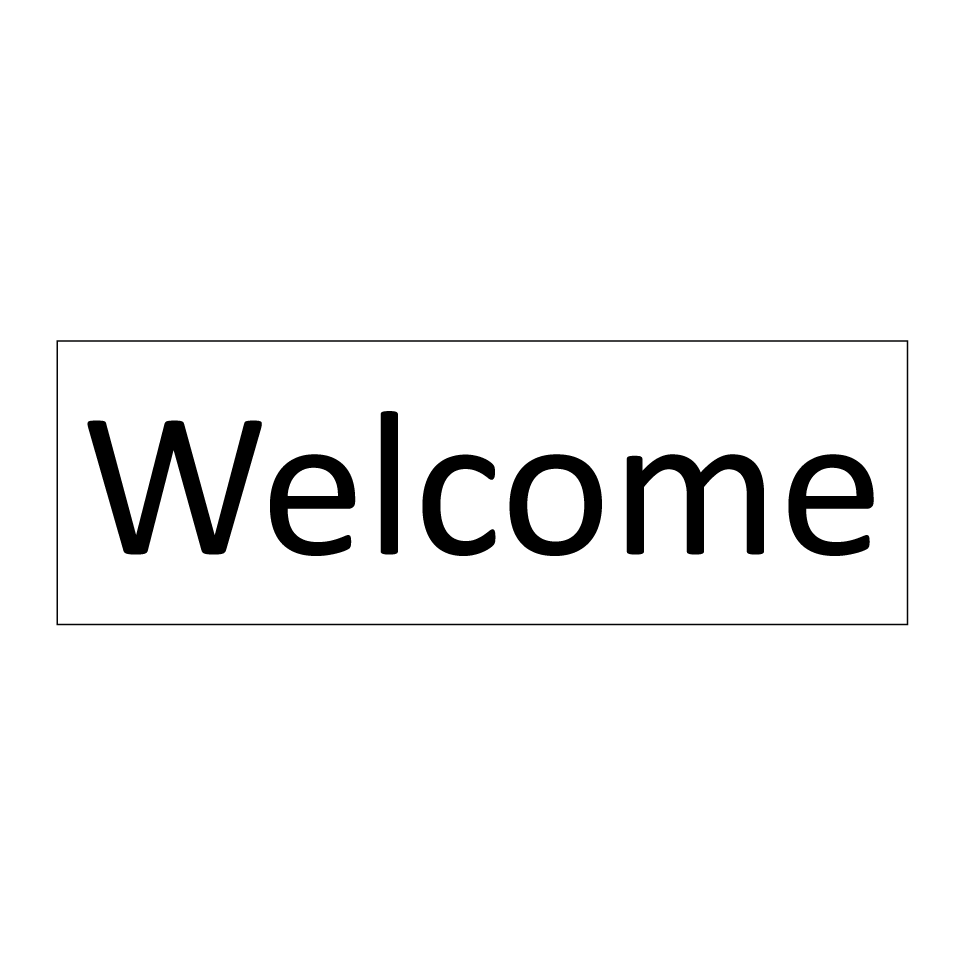 Welcome