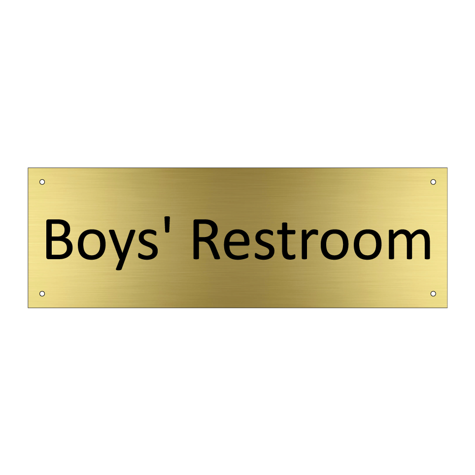Boys' Restroom