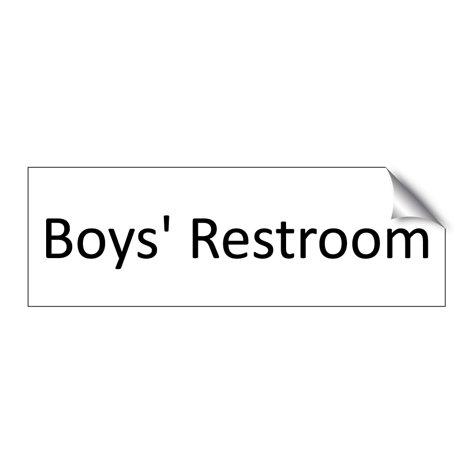 Boys' Restroom